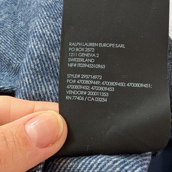 Club Monaco Wool Blend Straight Leg Mid Rise Ankle Chino Pants, size 8 - Picture 9 of 9